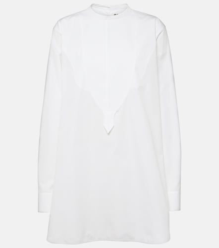 Blusa de popelín de algodón bordada - Jil Sander - Modalova