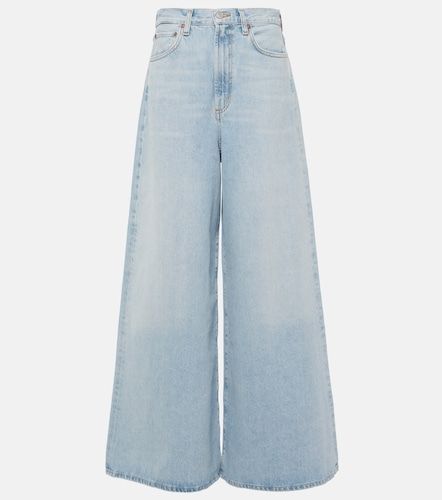 Jeans Nolan a gamba larga e vita media - Agolde - Modalova