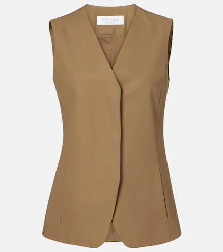 Chaleco de sarga de algodón - Max Mara - Modalova