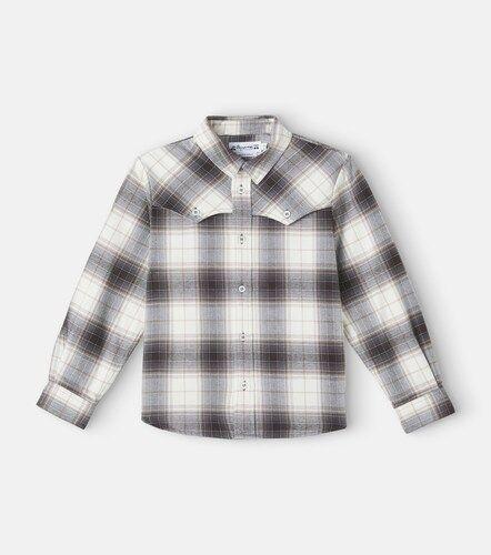 Camisa Jared de algodón a cuadros - Bonpoint - Modalova