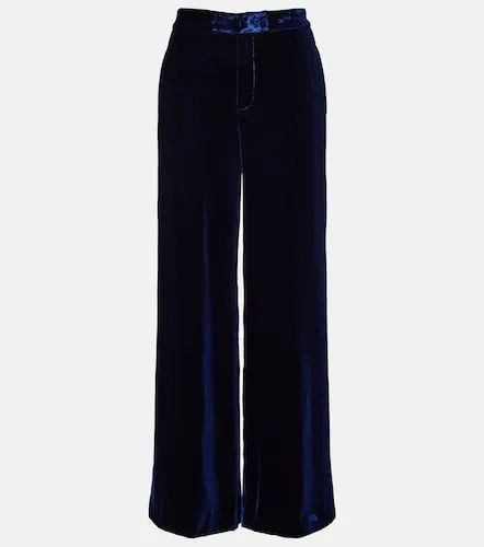 Etro Velvet wide-leg pants - Etro - Modalova