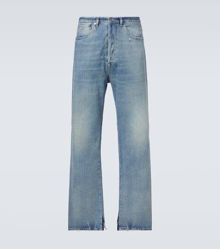 Distressed Mid-Rise Wide-Leg Jeans - Maison Margiela - Modalova