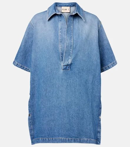 Plan C Camicia di jeans oversize - Plan C - Modalova