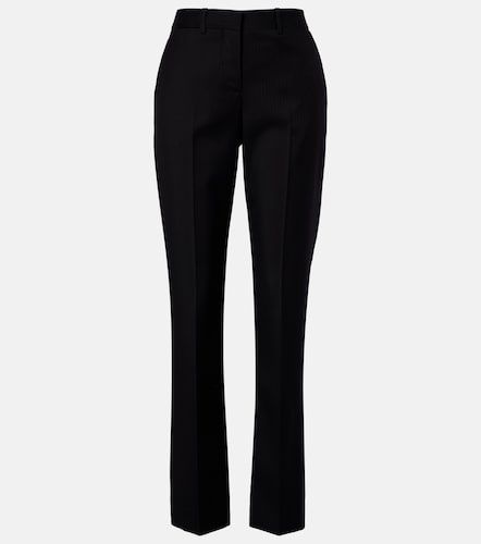Chalk stripe wool slim pants - Givenchy - Modalova