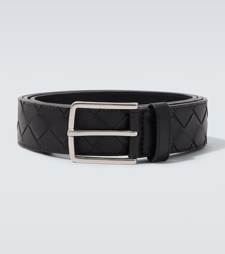 Intrecciato leather belt - Bottega Veneta - Modalova