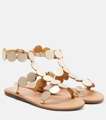 Triton embellished leather gladiator sandals - Ancient Greek Sandals - Modalova