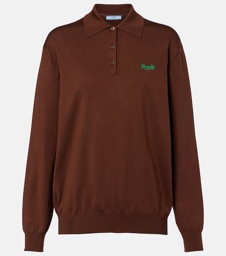 Prada Polo en mezcla de seda - Prada - Modalova
