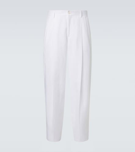 Dolce&Gabbana Linen tapered pants - Dolce&Gabbana - Modalova