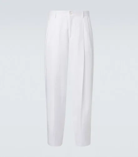 Dolce&Gabbana Linen tapered pants - Dolce&Gabbana - Modalova