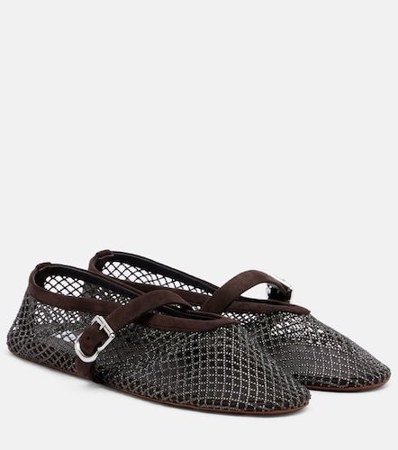Alaïa Bailarinas Mary Jane de red adornadas - Alaia - Modalova