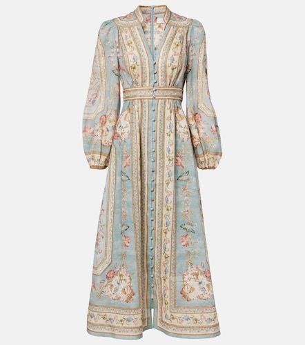 Maxikleid Roselight aus Leinen - Zimmermann - Modalova