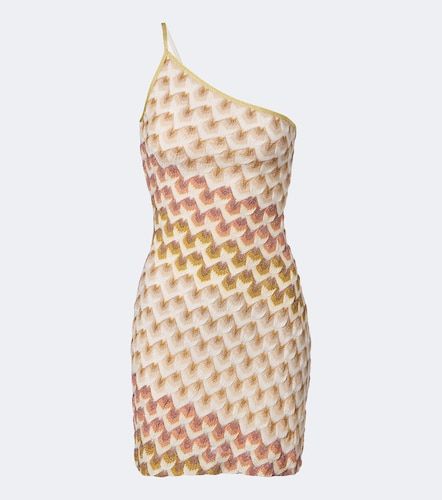 Abito corto in lamé monospalla - Missoni - Modalova
