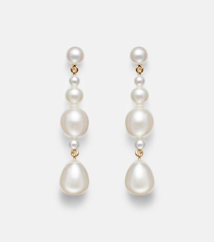 Pendientes Petite Amis De La Perle de oro de 14 ct con perlas - Sophie Bille Brahe - Modalova