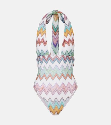 Costume intero con lamé a zig zag - Missoni - Modalova