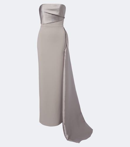 Abito lungo Kinsley con raso - Solace London - Modalova