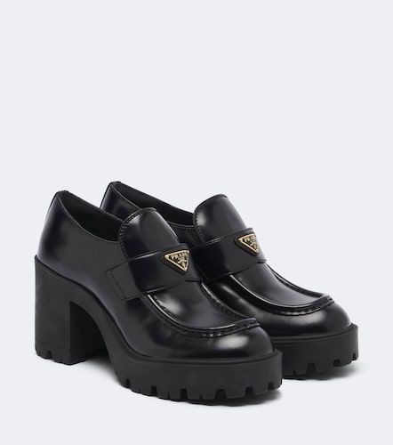 Prada Leather loafer pumps - Prada - Modalova