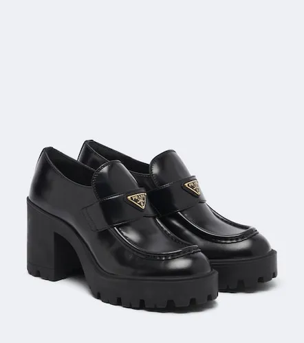 Mocasines de piel con plataforma - Prada - Modalova