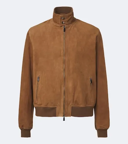 Canela suede jacket - Frescobol Carioca - Modalova
