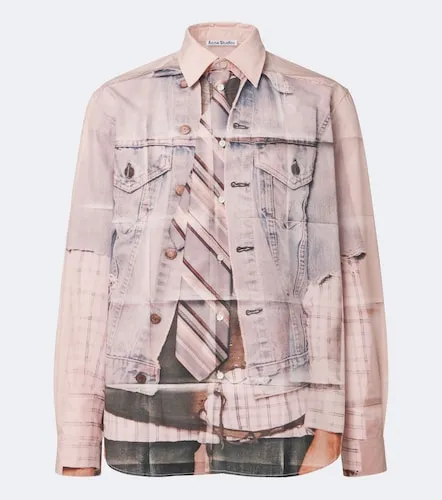 Camicia in popeline di cotone - Acne Studios - Modalova