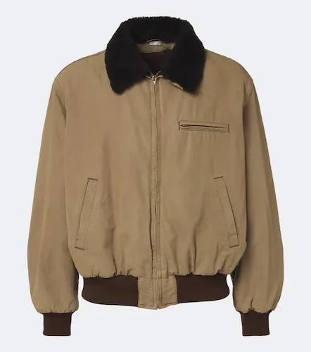 Blouson aus einem Baumwollgemisch mit Teddyfleece - A.Presse - Modalova