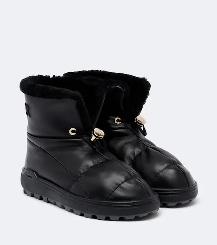 Bogner Chamonix leather snow boots - Bogner - Modalova