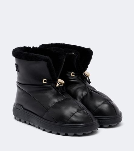Bogner Chamonix leather snow boots - Bogner - Modalova