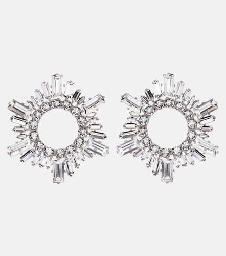 Begum Mini embellished earrings - Amina Muaddi - Modalova