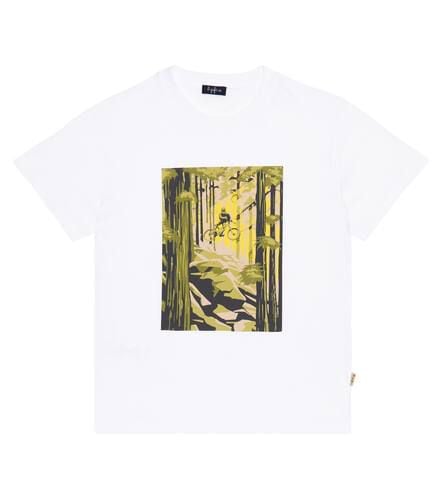 Printed cotton jersey T-shirt - Il Gufo - Modalova