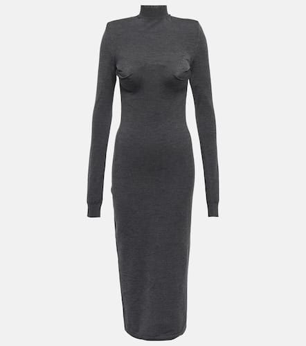 Talento mockneck wool-blend dress - Sportmax - Modalova