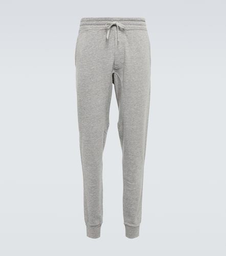 Cotton-blend jersey sweatpants - Tom Ford - Modalova