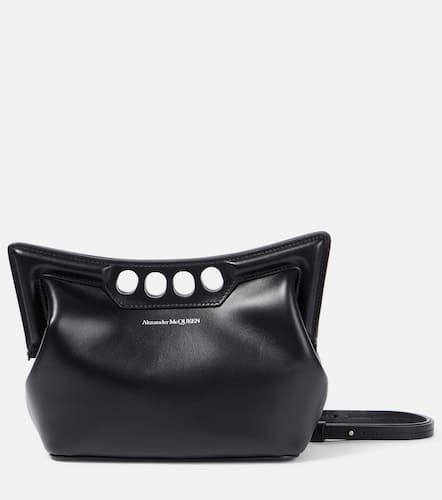 Peak Mini leather tote bag - Alexander McQueen - Modalova