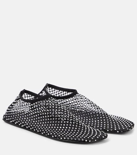 Minette embellished mesh ballet flats - Christopher Esber - Modalova