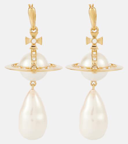 Giant Pearl drop earrings - Vivienne Westwood - Modalova