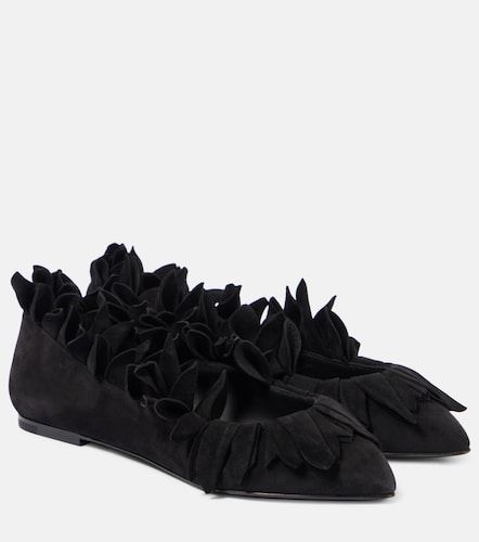 Alaia Petal suede ballet flats - Alaia - Modalova