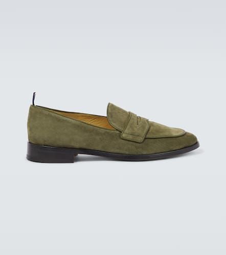 Thom Browne Suede penny loafers - Thom Browne - Modalova