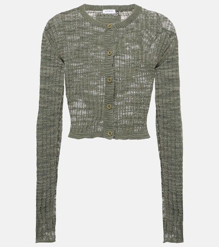 Acne Studios Cardigan in misto lino - Acne Studios - Modalova