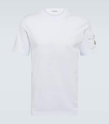Moncler T-shirt in jersey di cotone - Moncler - Modalova