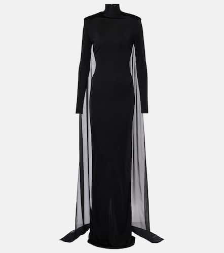 Xanthe jersey tulle gown - The New Arrivals Ilkyaz Ozel - Modalova