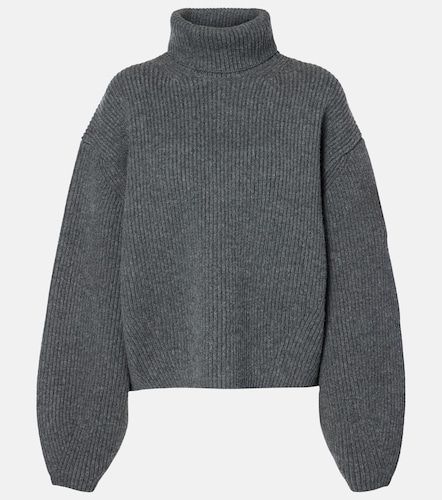 Gerippter Rollkragenpullover aus Wollgemisch - Toteme - Modalova