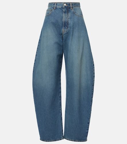 Alaia High-rise barrel-leg jeans - Alaia - Modalova