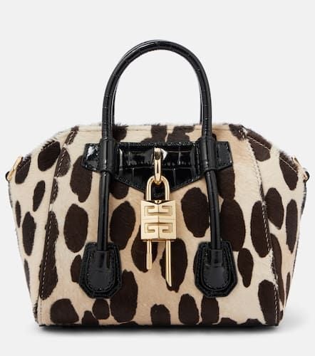 Antigona Toy Lock calf hair tote bag - Givenchy - Modalova