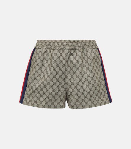 Shorts GG Web Stripe aus Jersey - Gucci - Modalova