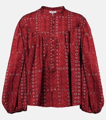 Salika printed cotton blouse - Marant Etoile - Modalova