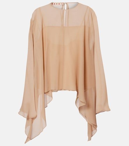 Marni Top in seta - Marni - Modalova