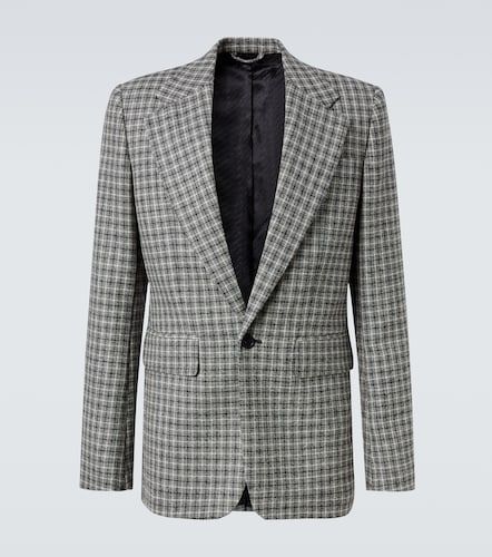Chaqueta de traje de lana a cuadros - Acne Studios - Modalova