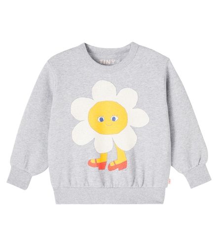 Sudadera Flower de jersey de algodón estampada - Tinycottons - Modalova