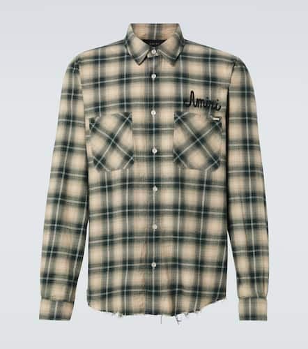 Amiri Amiri cotton flannel shirt - Amiri - Modalova