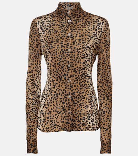 Versace Leopard-print shirt - Versace - Modalova