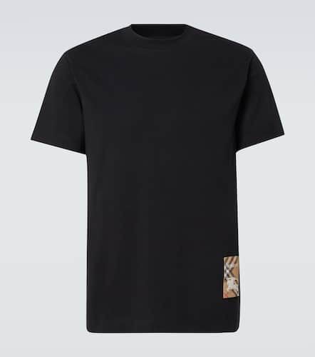 Check cotton T-shirt - Burberry - Modalova