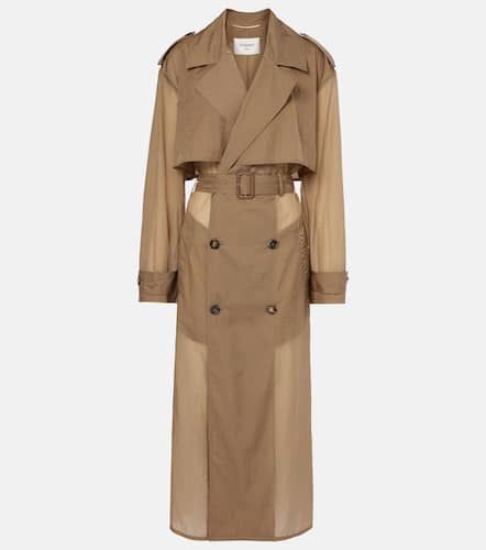 Saint Laurent Sheer trench coat - Saint Laurent - Modalova